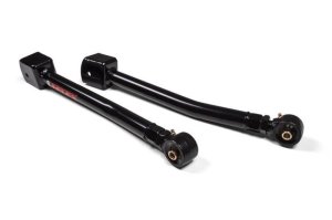 Jeep Wrangler Suspension Control Arm Kit - Front - JKS Manufacturing - Adjustable J-Flex - Gloss Black - `18-`21